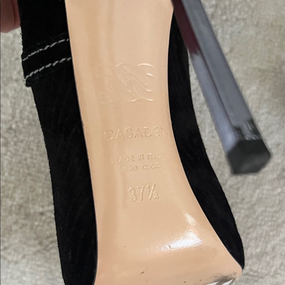 Casadei Black suede Heels - Picture 10 of 10